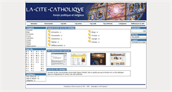 Desktop Screenshot of cite-catholique.lescigales.org