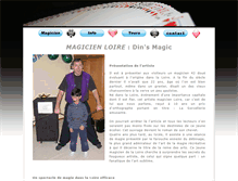 Tablet Screenshot of magicien.lescigales.org