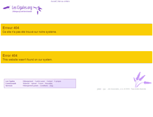 Tablet Screenshot of fun.lescigales.org