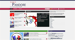 Desktop Screenshot of pandore.lescigales.org