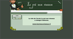 Desktop Screenshot of preauxoiseaux.lescigales.org