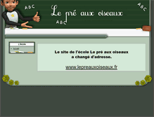 Tablet Screenshot of preauxoiseaux.lescigales.org