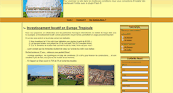 Desktop Screenshot of fuerteluxinvest.lescigales.org