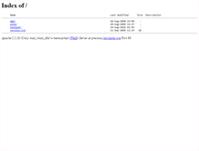 Tablet Screenshot of precious.lescigales.org