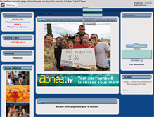 Tablet Screenshot of apnee.lescigales.org