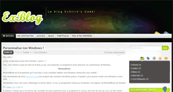 Desktop Screenshot of exblog.lescigales.org