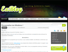 Tablet Screenshot of exblog.lescigales.org