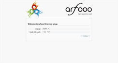 Desktop Screenshot of annuairearfooo.lescigales.org