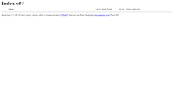 Desktop Screenshot of files-hebergs.lescigales.org
