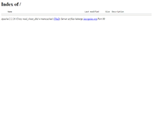 Tablet Screenshot of files-hebergs.lescigales.org