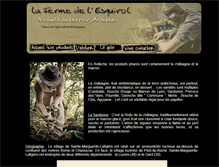 Tablet Screenshot of lesquirol.lescigales.org