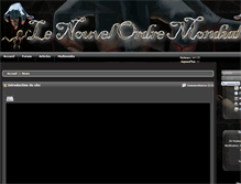Tablet Screenshot of nouvelordremondial.lescigales.org