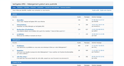 Desktop Screenshot of forum.lescigales.org